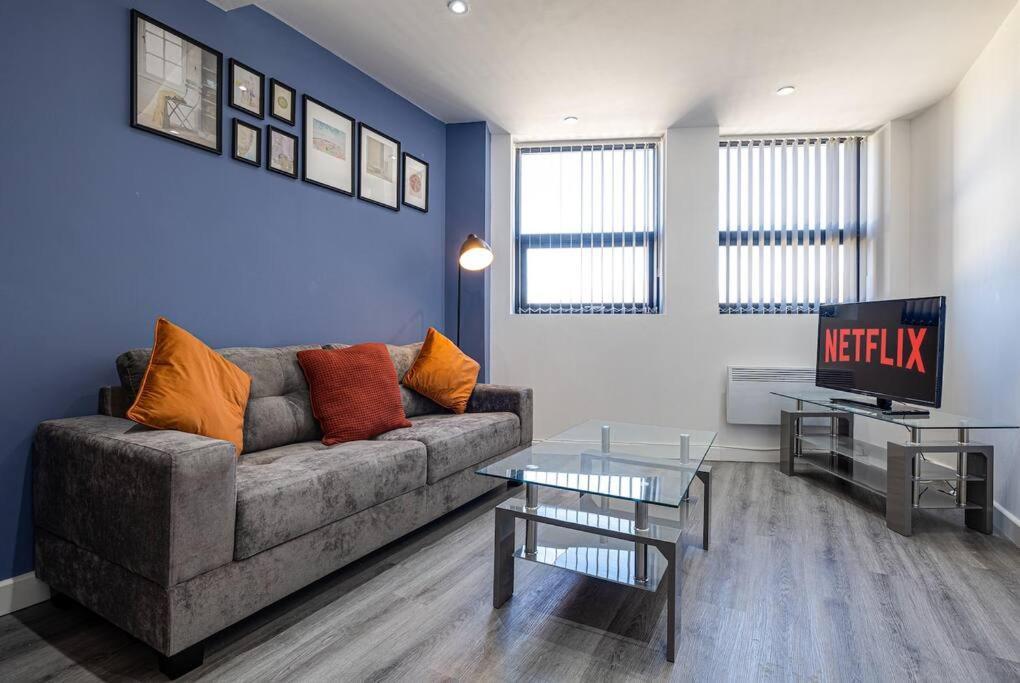 Entire 1 Bed Apt In The Centre Of Stockport Exteriör bild